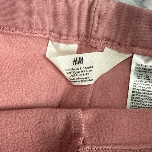 H&M Kids Pink and Gray Leggings - Picture 4 of 7